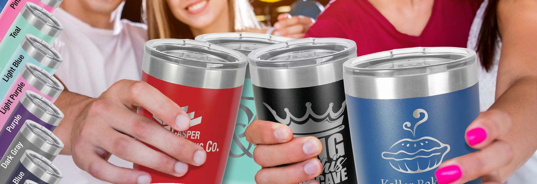 Advertising Carolina Stainless Steel Can Shaped Cups (17 Oz.), Drinkware &  Barware