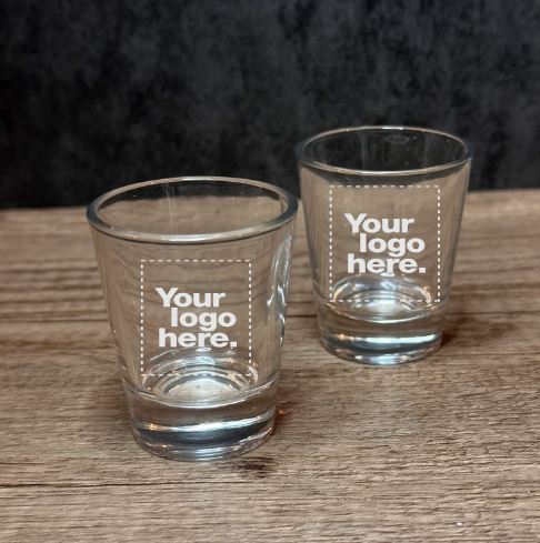 Engraved Set of Whiskey / Shot Glasses - 1.5 oz - Item 553653