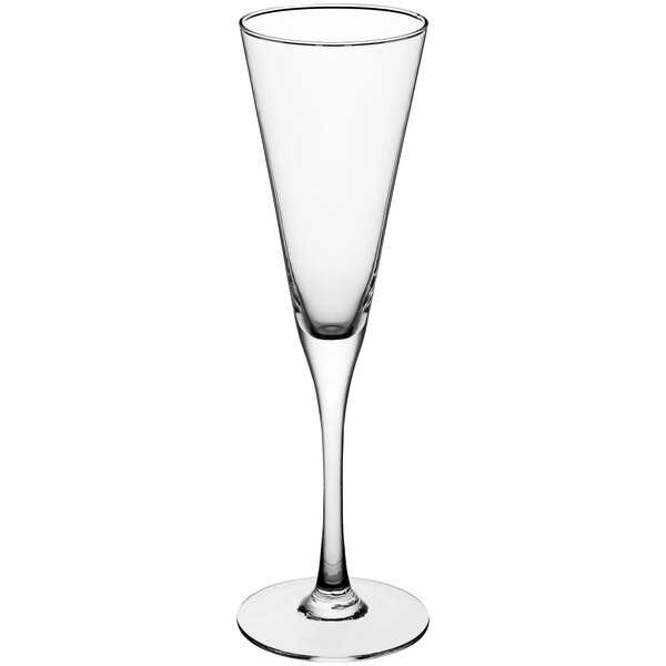 Engraved Premium Select 6 oz. Trumpet Flute Glass - Item 5535407 Personalized Engraved Quality Glass Engraving