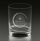 Engraved Set of Whiskey Rocks Bar Glasses - 11 oz Item 102 Personalized Engraved Drinkware Quality Glass Engraving