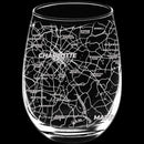 Personalized City & Hometown Maps Glasses Personalized Engraved Customizer Quality Glass Engraving