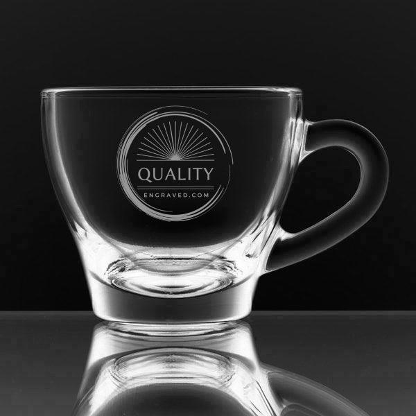 Engraved Espresso Cup - 2.75 oz - Item 13245220 Personalized Engraved Quality Glass Engraving