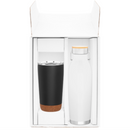 Branded Stainless Steel Tumbler Executive Gift Sets Personalized Engraved Quality Glass Engraving
