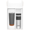 Branded Stainless Steel Tumbler Executive Gift Sets Personalized Engraved Quality Glass Engraving