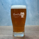 Engraved Beer Pub Glass - 20 oz - Item 244/c Personalized Engraved Quality Glass Engraving