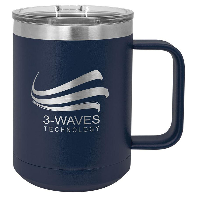 Engraved Polar Camel 15 oz. Vacuum Insulated Mug with Slider Lid Personalized Engraved Quality Glass Engraving