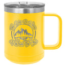 Engraved Polar Camel 15 oz. Vacuum Insulated Mug with Slider Lid Personalized Engraved Quality Glass Engraving