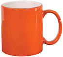 Engraved Custom Colored Ceramic Coffee Mug - 11 oz Personalized Engraved Quality Glass Engraving