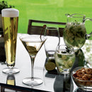 Engraved Luigi Bormioli Crystal Regency 15 oz DOF Drinking Glasses (Set of 4) Personalized Engraved Drinkware Quality Glass Engraving