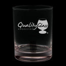 Engraved Aristocrat Double Old-Fashioned Bar Glass - 14 oz - Item 103/53232-918CD Personalized Engraved Drinkware Quality Glass Engraving