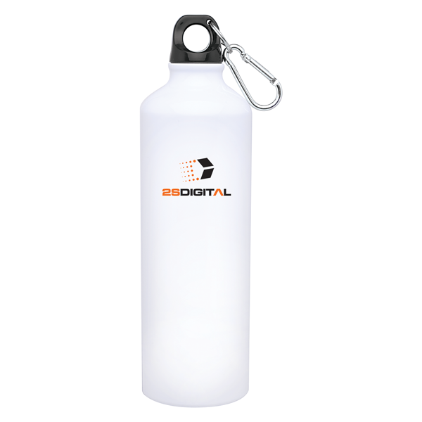 h2go Aluminum Classic Water Bottle Personalized Engraved Quality Glass Engraving