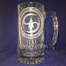 Engraved Sport Beer Mug - 25 oz - Item 504/5272 Personalized Engraved Quality Glass Engraving