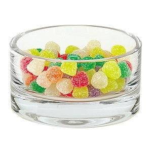 Personalized Gumdrop Crystal Candy Bowl with Lid