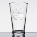 Engraved Sets of 16 oz Mixing/Pint Glasses - Item 212 Personalized Engraved Quality Glass Engraving