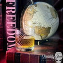 Personalized City & Hometown Maps Glasses Personalized Engraved Customizer Quality Glass Engraving