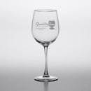 Engraved Set of 12 oz. Acopa Flora Personalized Etched Wine Glasses - 5535312 Personalized Engraved Quality Glass Engraving