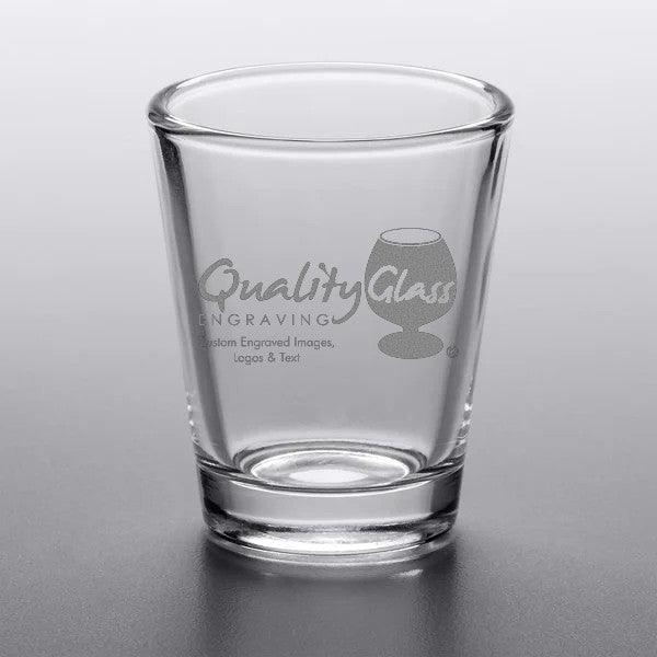 Engraved Whiskey Shot Glass - 2 oz - Item 48 - 55148 Personalized Engraved Glass Quality Glass Engraving