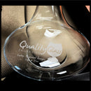 76 oz. Flat Top Glass Wine Decanter