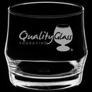 Engraved Set of Acopa Saloon 12 oz. Rocks Glasses - Item 5535612S Personalized Engraved Glass Quality Glass Engraving