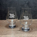 Engraved Set of Stolzle Glencairn 6 oz. Personalized Whiskey Glasses Personalized Engraved Quality Glass Engraving