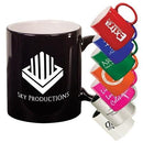 Engraved Custom Colored Ceramic Coffee Mug - 11 oz Personalized Engraved Quality Glass Engraving