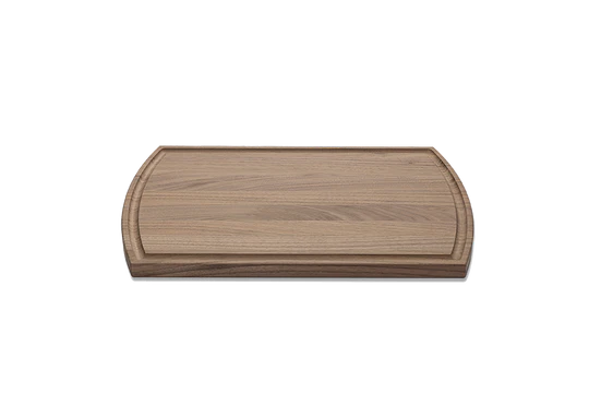 Engraved Large Arched Cutting Board with Juice Groove 16''x10''x3/4' Personalized Engraved Wood Quality Glass Engraving
