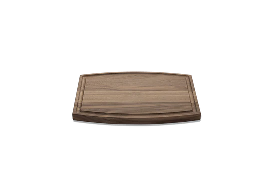 Engraved Small Arched Cutting Board with Juice Groove 12''x9''x3/4 Personalized Engraved Wood Quality Glass Engraving