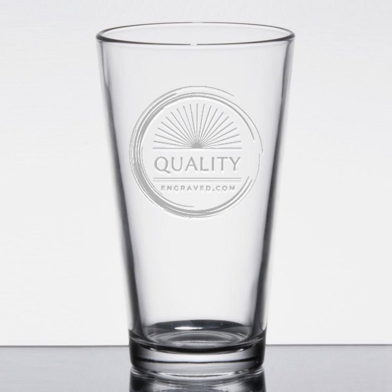 Buy Personalized Bullet Pint Glass - 16oz (Made in USA) – Way Up Gifts