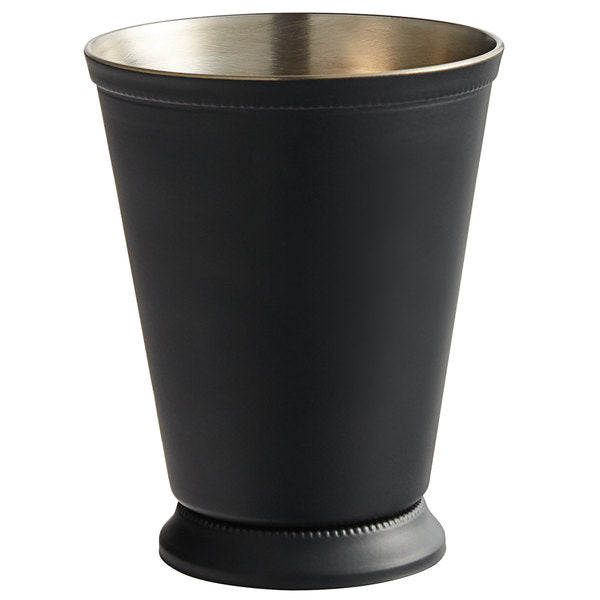Engraved Alchemy 16 oz. Matte Black Mint Julep Cup - Item 553JULEPBS16 Personalized Engraved Quality Glass Engraving