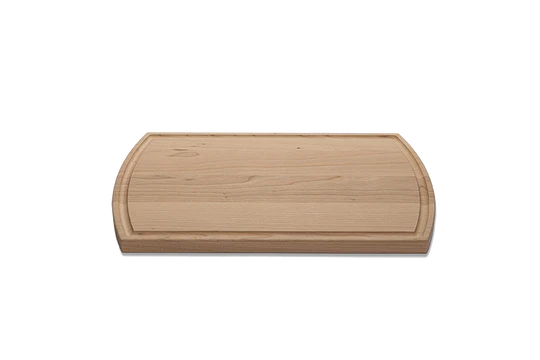 Engraved Large Arched Cutting Board with Juice Groove 16''x10''x3/4' Personalized Engraved Wood Quality Glass Engraving