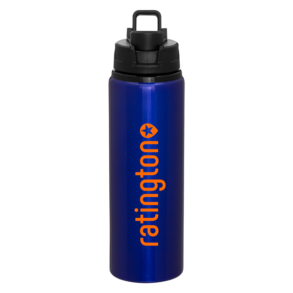 h2go Surge Aluminum Water Bottle Personalized Engraved Quality Glass Engraving