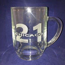 Engraved Haworth Beer Mug - Coffee Mug - 20 oz - Item 506/61076 Personalized Engraved Quality Glass Engraving