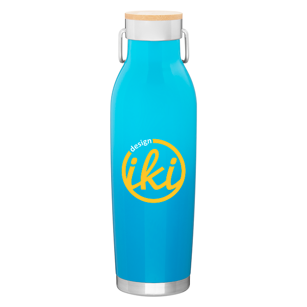h2go Wave Stainless Steel Thermal Bottle Personalized Engraved Quality Glass Engraving
