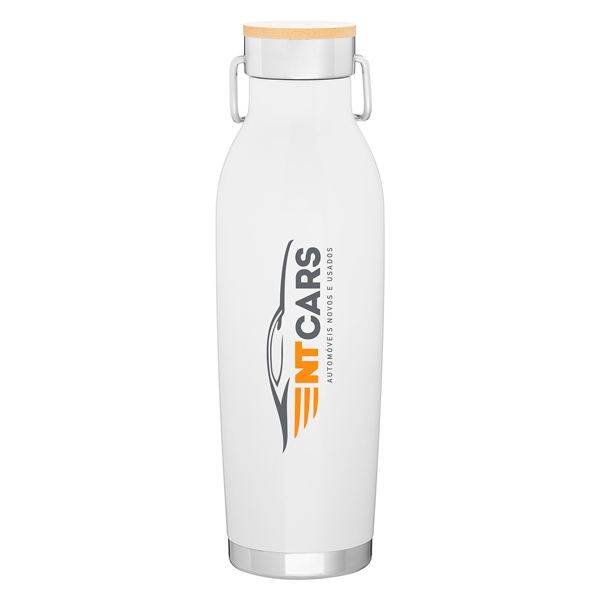 h2go Wave Stainless Steel Thermal Bottle Personalized Engraved Quality Glass Engraving