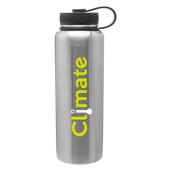 h2go Venture Stainless Steel Thermal Bottle Personalized Engraved Quality Glass Engraving