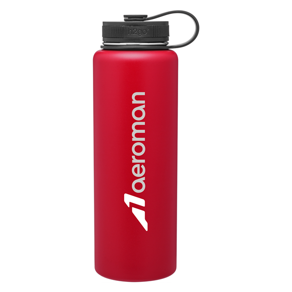 h2go Venture Stainless Steel Thermal Bottle Personalized Engraved Quality Glass Engraving