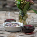 Engraved Luigi Bormioli Atelier Stemless Crystal Wine Glass - 23 oz - Item 458/10291 Personalized Engraved Drinkware Quality Glass Engraving