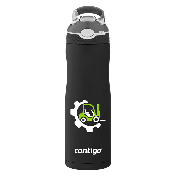 Contigo Ashland Chill Stainless Steel Bottle Personalized Engraved Quality Glass Engraving