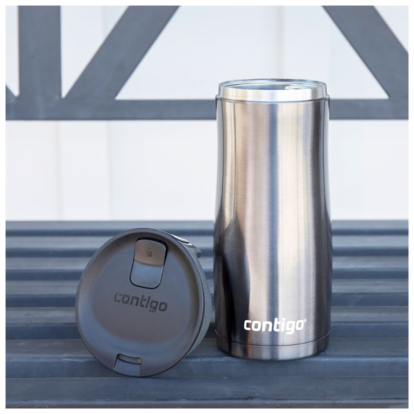 Contigo West Loop 2.0 Stainless Steel Tumbler Personalized Engraved Quality Glass Engraving
