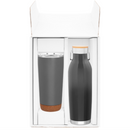 Branded Stainless Steel Tumbler Executive Gift Sets Personalized Engraved Quality Glass Engraving