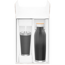 Branded Stainless Steel Tumbler Executive Gift Sets Personalized Engraved Quality Glass Engraving