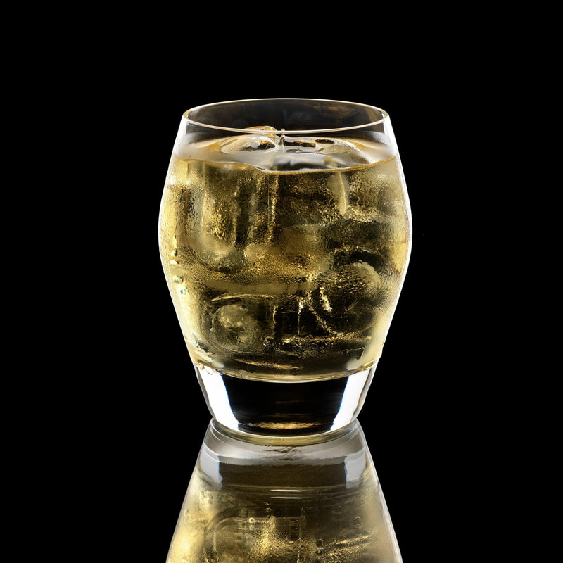 Engraved Luigi Bormioli Crystal Regency 15 oz DOF Drinking Glasses (Set of 4) Personalized Engraved Drinkware Quality Glass Engraving