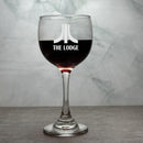 Engraved Acopa 12.5 oz. Balloon Wine Glass - Item QGE-5534440 Personalized Engraved Drinkware Quality Glass Engraving