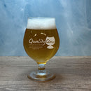 Engraved Glendari Belgian Beer Glass - 16 oz - Item 3808 Personalized Engraved Quality Glass Engraving