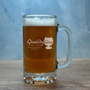 Engraved Tankard Beer Mug - 16 oz - Item 558/5092 Personalized Engraved Quality Glass Engraving