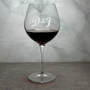 Engraved Vinoteque Robusto Crystal Red Wine Glass - 22 oz - Item 419/09077 Personalized Engraved Drinkware Quality Glass Engraving