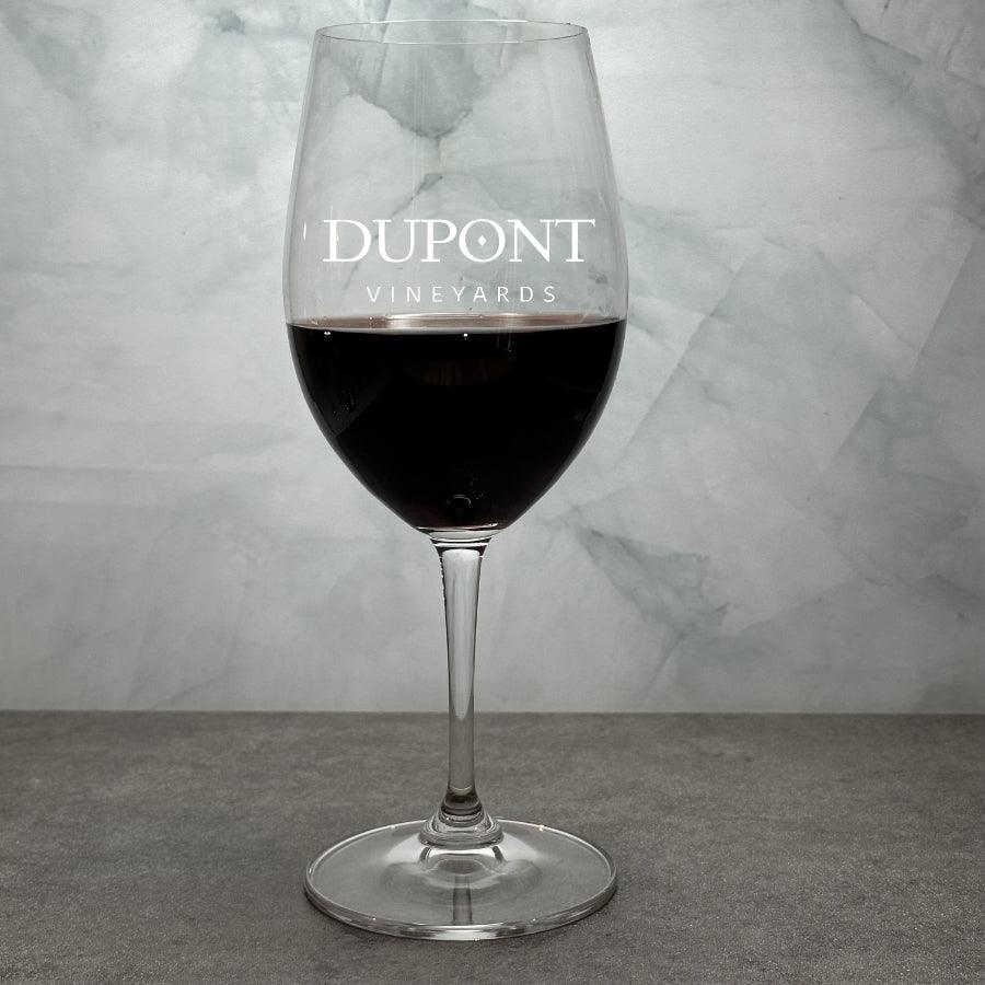 Wine Glass Custom Etched Pinot Noir Set of 2 Glasses 23.75 oz