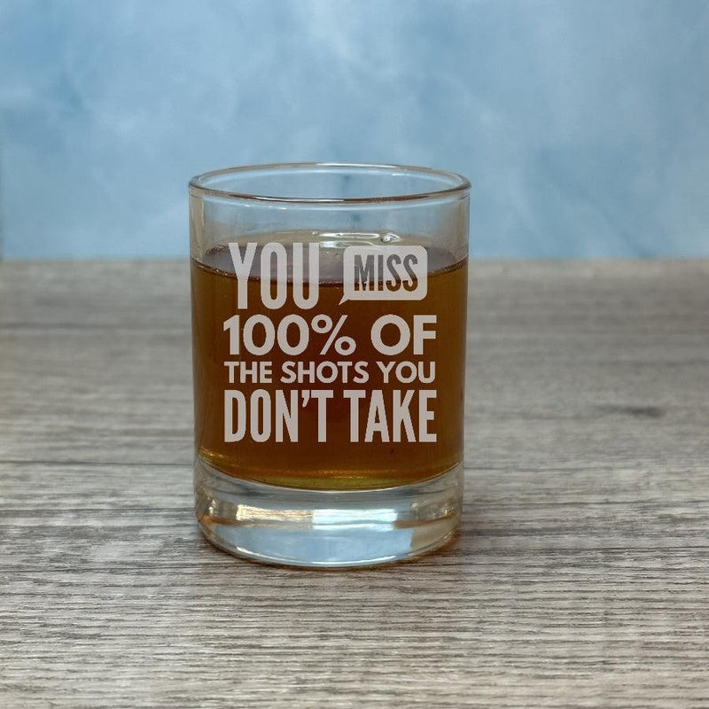 Engraved Shot Glass - 3 oz - Item 101/36980 Personalized Engraved Glass Quality Glass Engraving