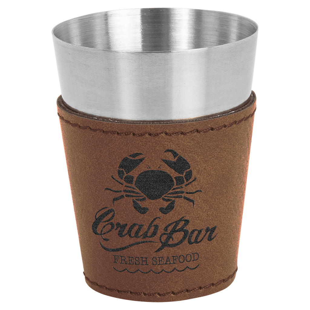 Personalized Stainless Steel Shot Glass each Custom Engraved