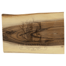9" x 6" Engraved Personalized Black Walnut Cutting and Charcuterie Board Personalized Engraved Natural Black Walnut Cutting and Charcuterie Board Quality Glass Engraving